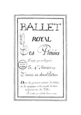 Ballet des plaisirs