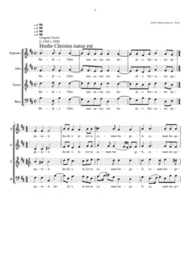 Hodie Christus natus est