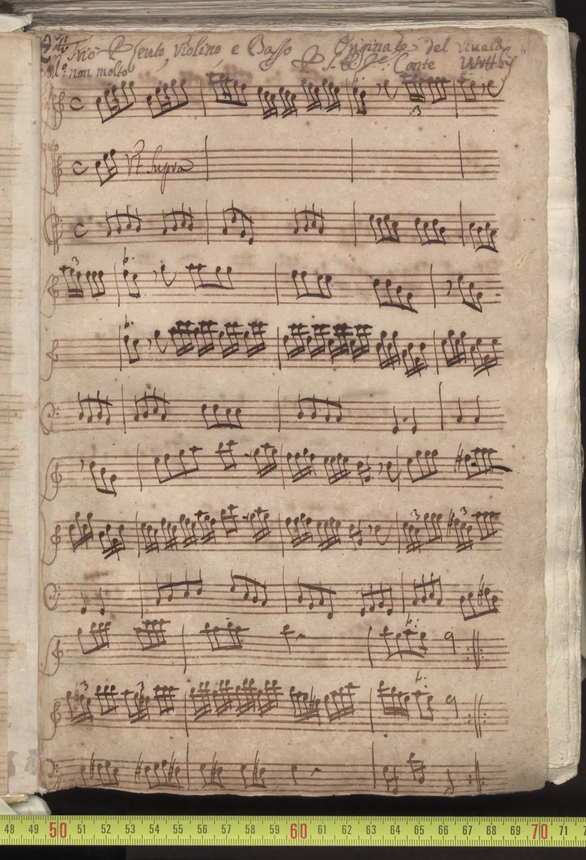 Trio Sonata in C major - Page 1