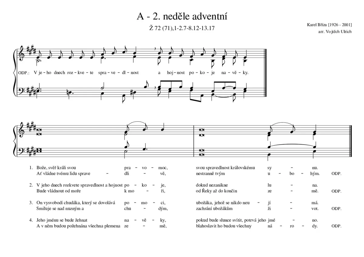 A - 2. neděle adventní - Page 1