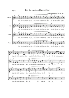 Der du von dem Himmel bist