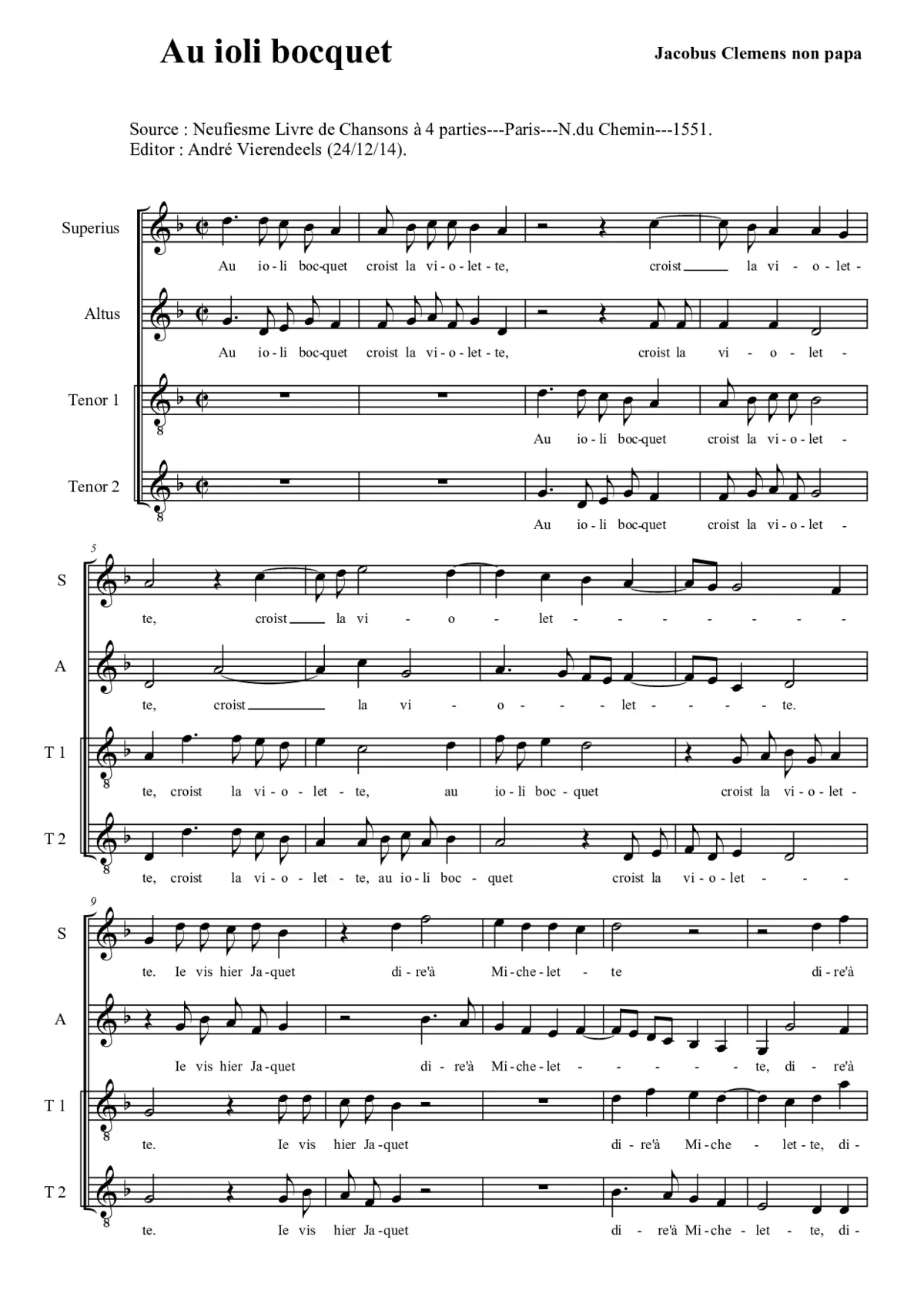 Au joly bocquet croist la violette - Page 1