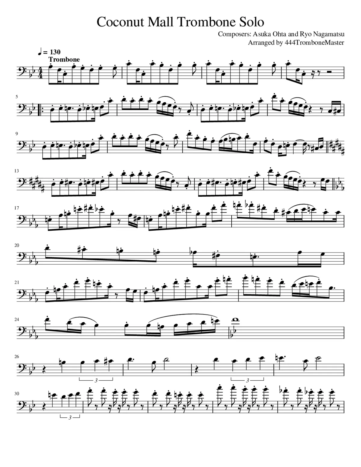 Mario Kart Wii - Coconut Mall - Page 1