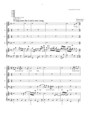 O sing unto the Lord a new song