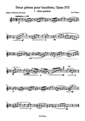 Deux pièces pour hautbois