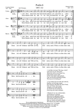 Ach Herr mein Gott, straf mich doch nicht, SWV 102