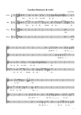 Laudate Dominum de coelis