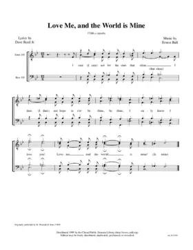 Love me and the world is mine