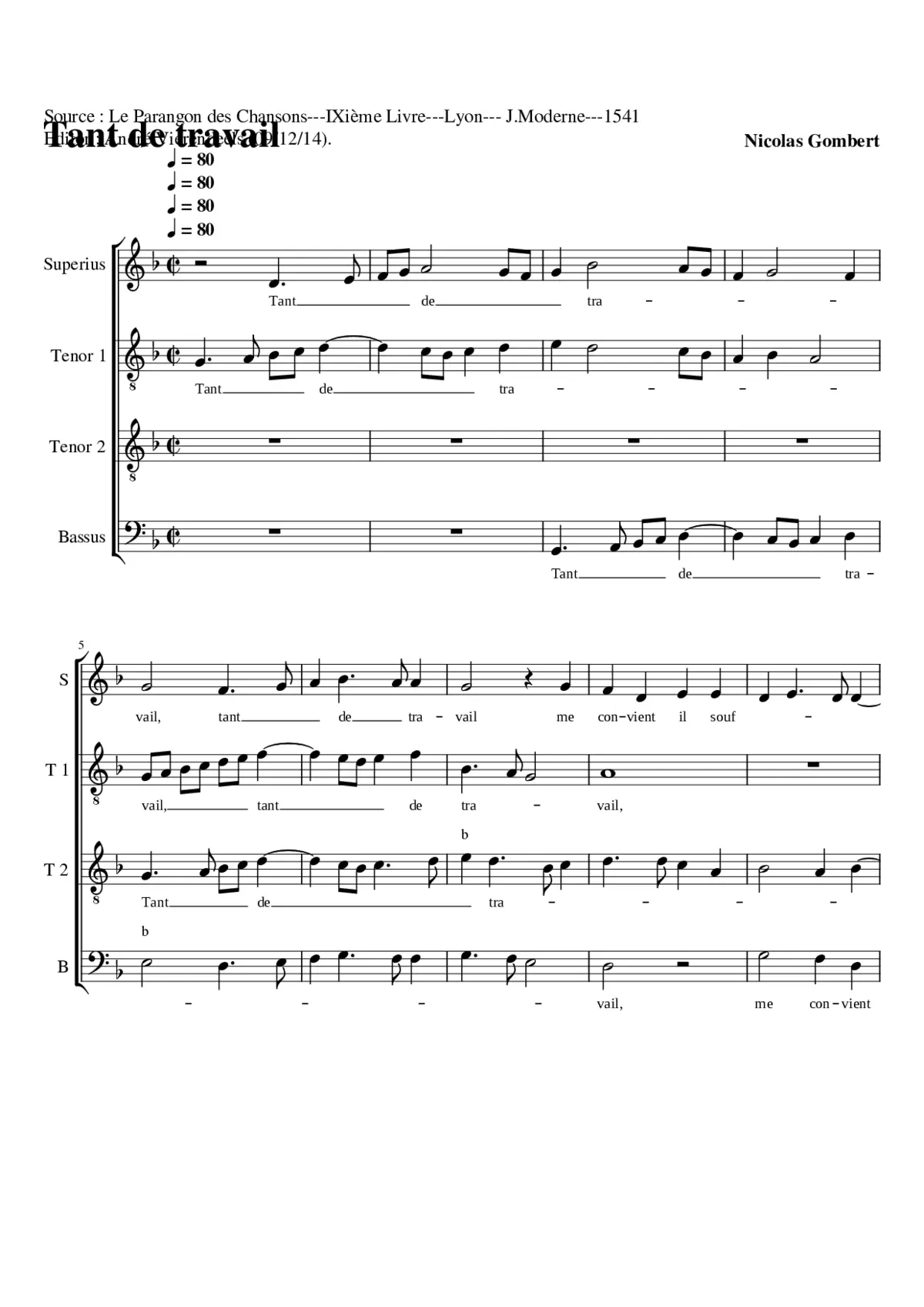 Tant de travail - Page 1