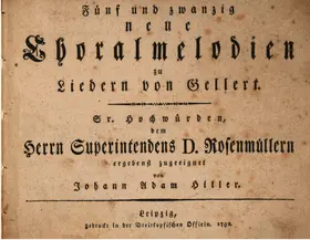 25 Neue Choralmelodien