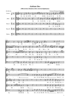 Jubilate Deo omnis terra