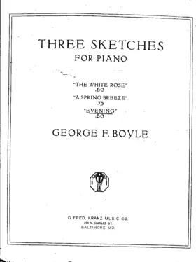 3 Sketches for Piano