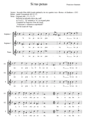 Si tus penas no pruebo