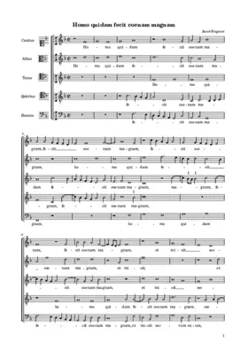 Homo quidam fecit coenam magnam