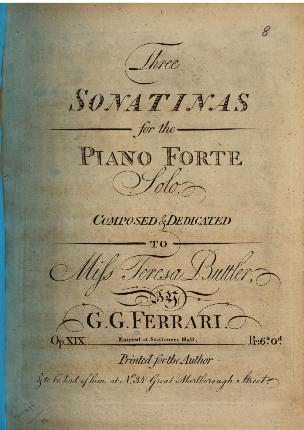 3 Piano Sonatinas - Page 1