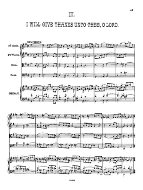 I will give thanks unto thee, O Lord