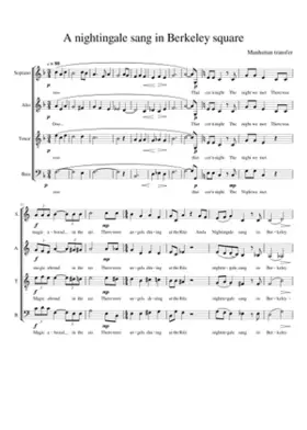 a nightingale sang in berkeley square