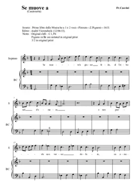 Se muove a giurar fede