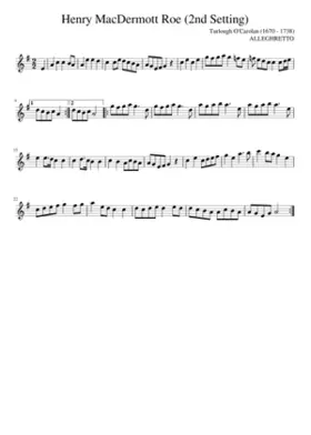 Henry MacDermott Roe (2nd Setting)