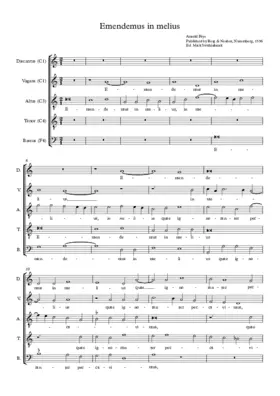 Emendemus in melius