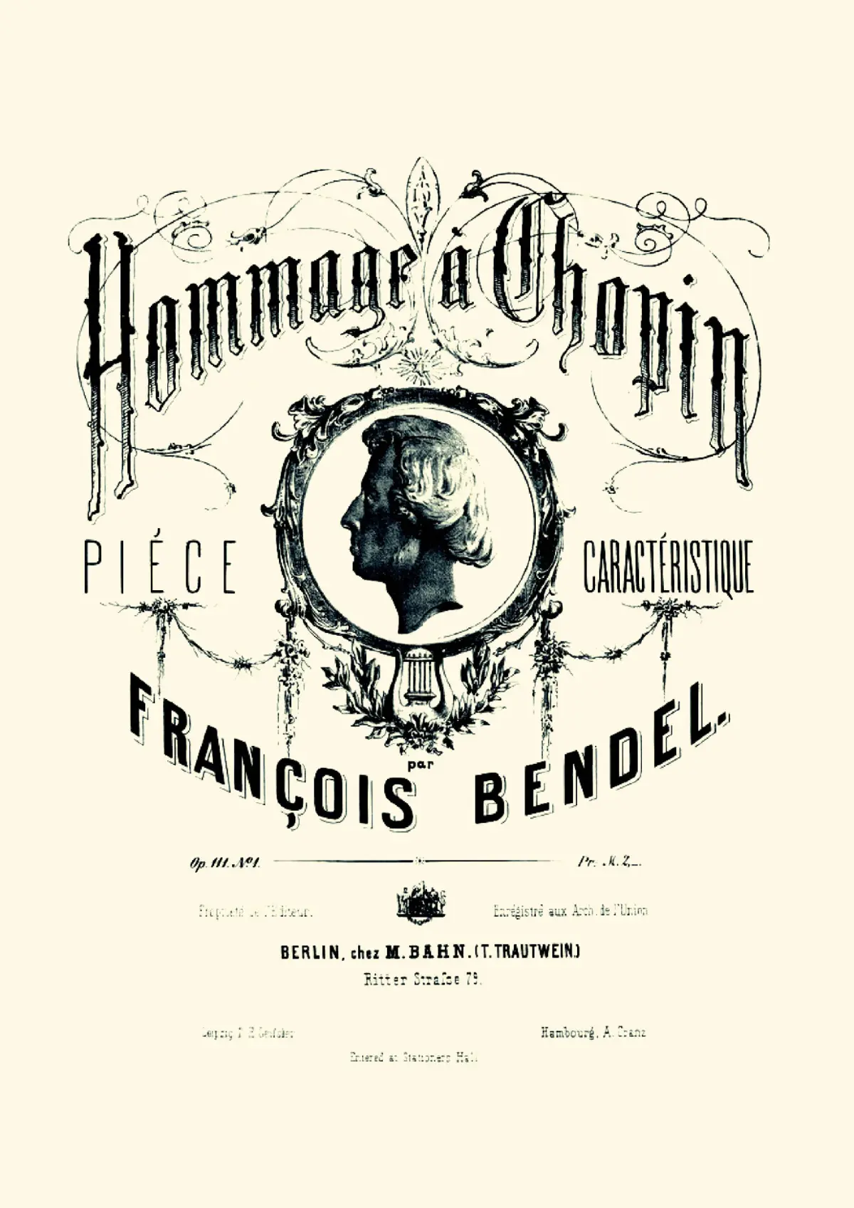 3 Piano Pieces, Op.111 - Page 1