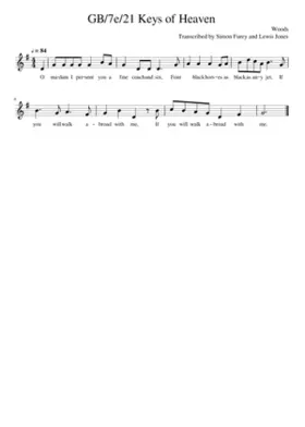 GB/7e/21 Keys of Heaven