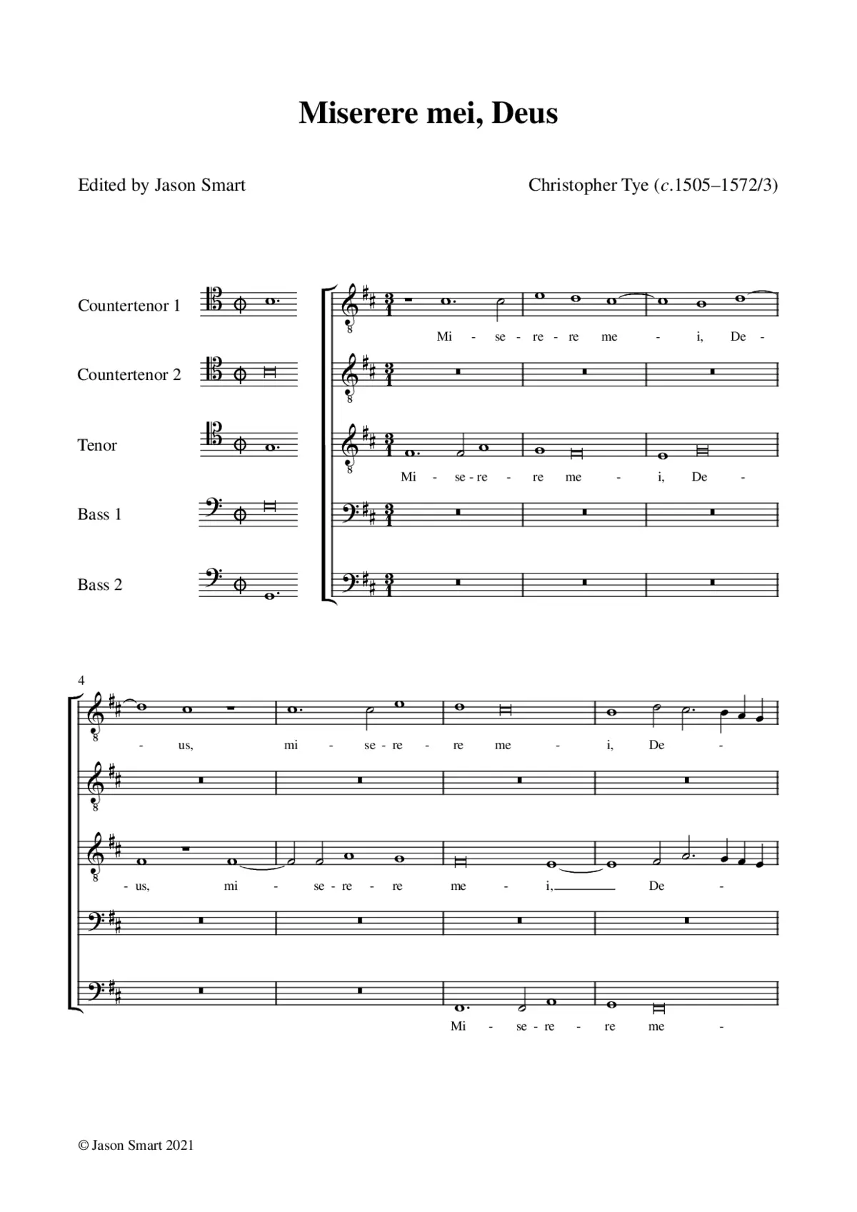Miserere mei Deus - Page 1