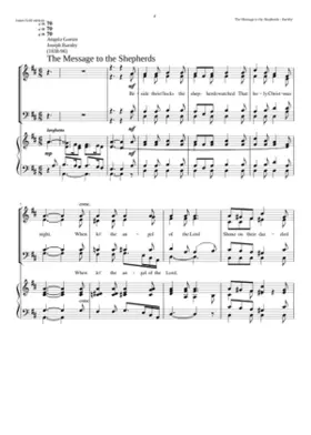 The message to the shepherds