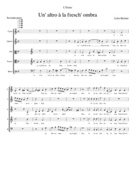 Un' altro à la fresch' ombra