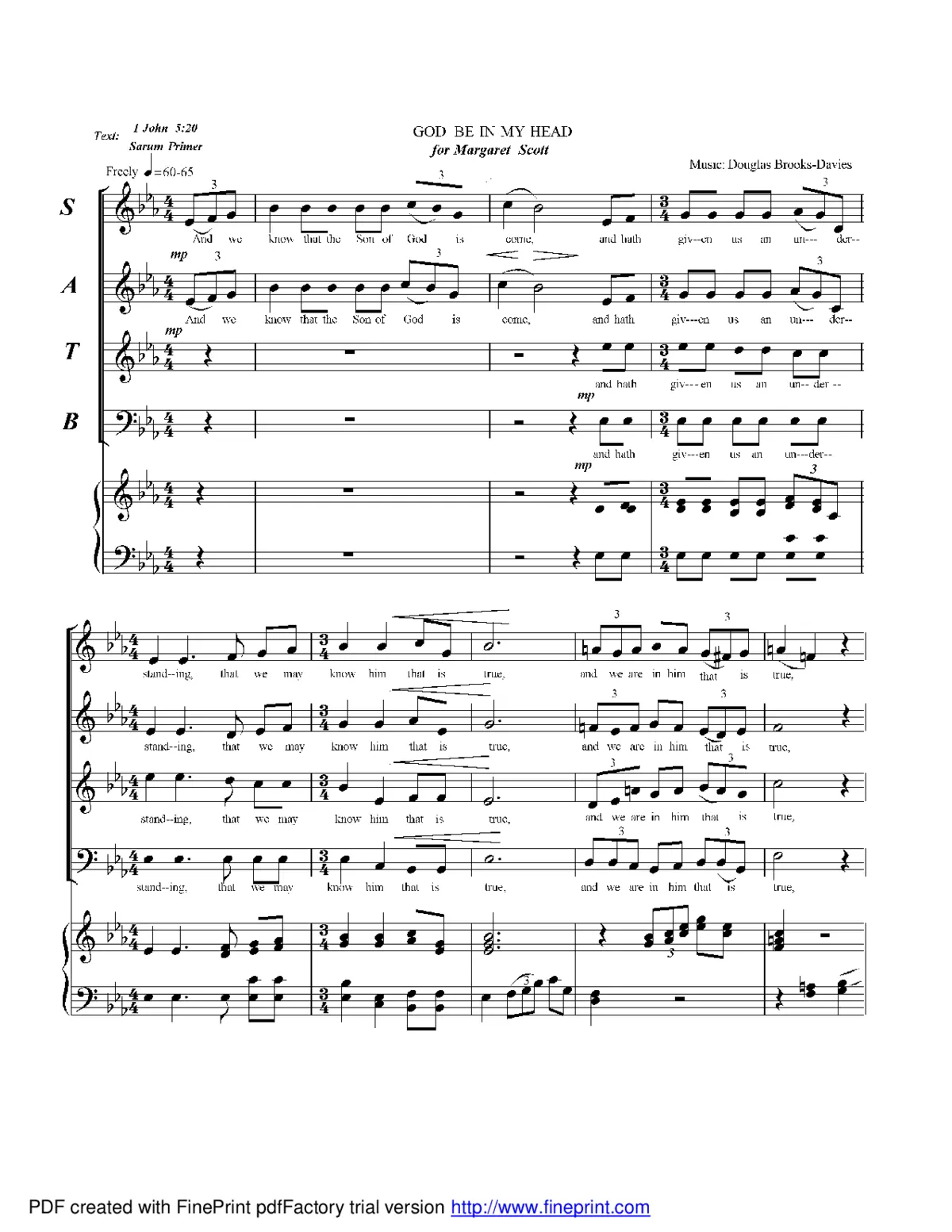 God, be in my head - Page 1