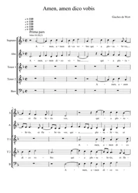 Amen amen dico vobis