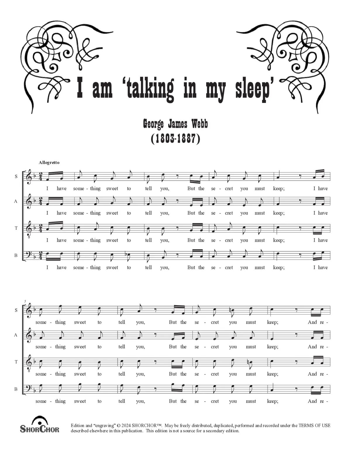 I am ‘talking in my sleep’ - Page 1