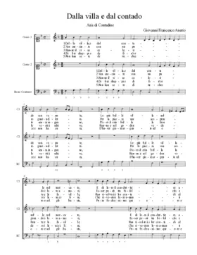 Dalla villa e dal contado