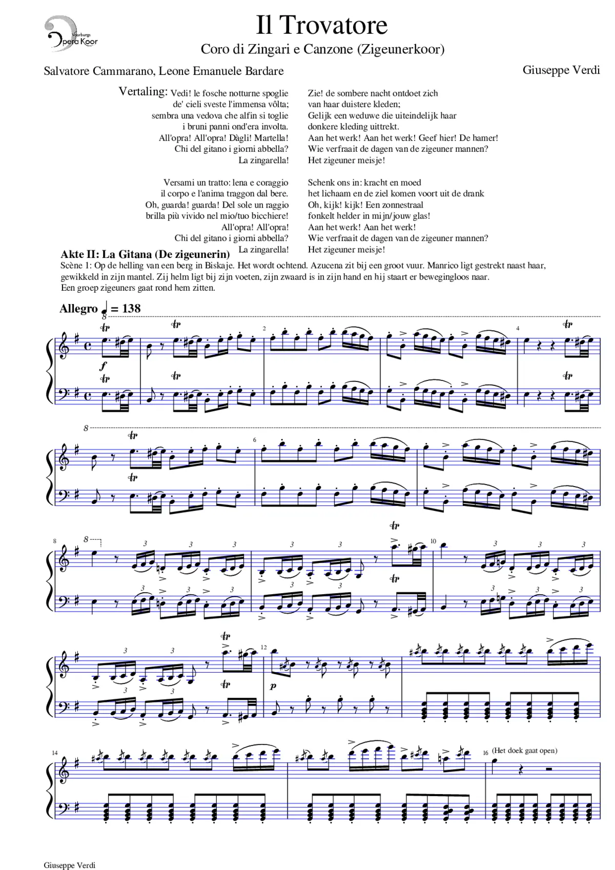 Il trovatore - Page 1