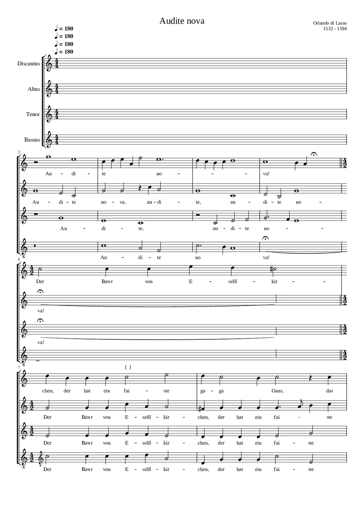 Audite Nova! - Page 1