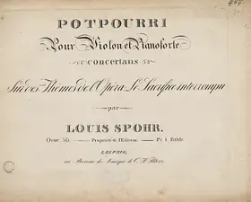 Potpourri on 'Das unterbrochene Opferfest'