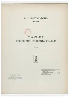 Marche dédiée aux étudiants d'Alger