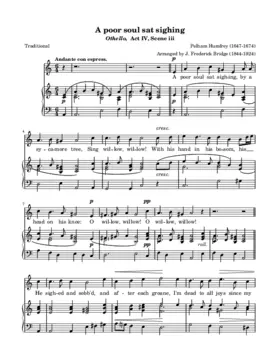 A poor soul sat sighing