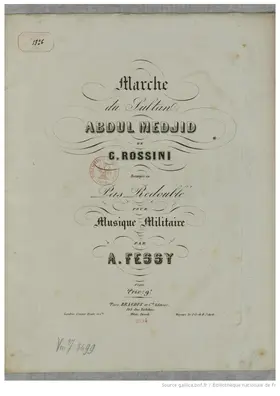 Marcia per il Sultano