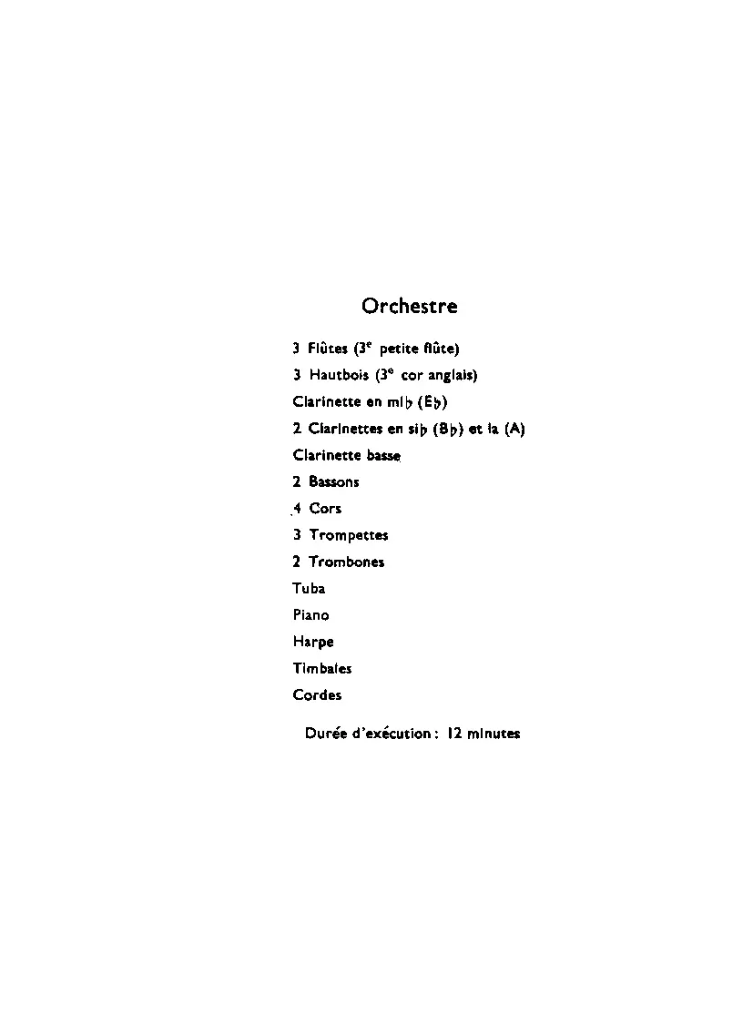 4 Etudes for Orchestra - Page 1