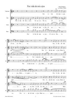 Por vida de mis ojos
