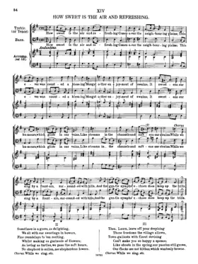 How Sweet Is the Air and Refreshing