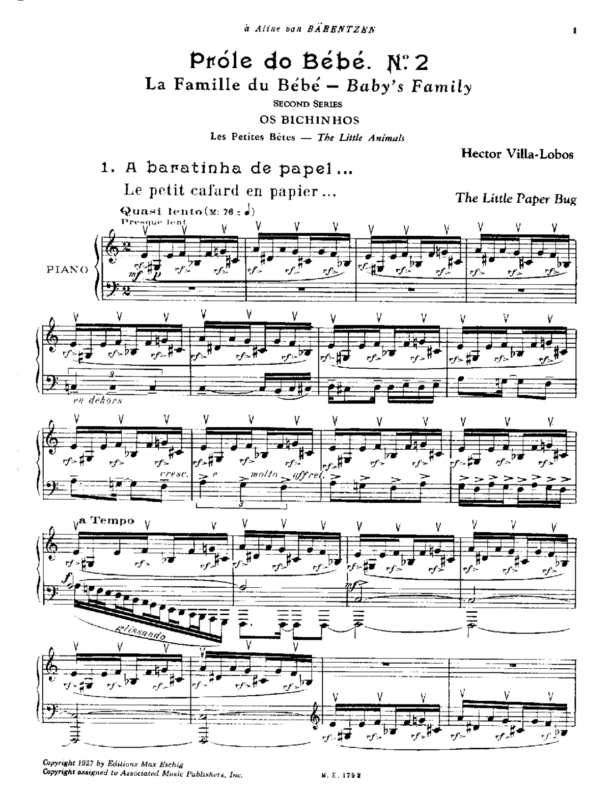 A prole do bebê No.2 - Page 1