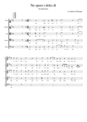 Ne spero i dolci dì