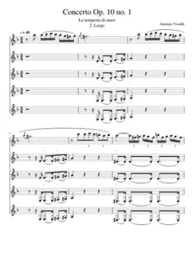 Concerto Op. 10 no. 1