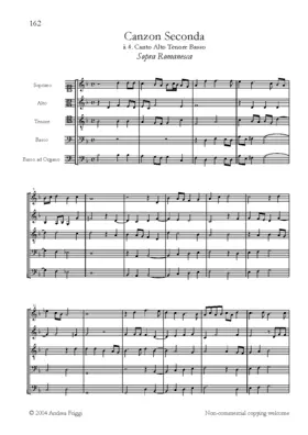 Canzon à quattro sopra Romanesca