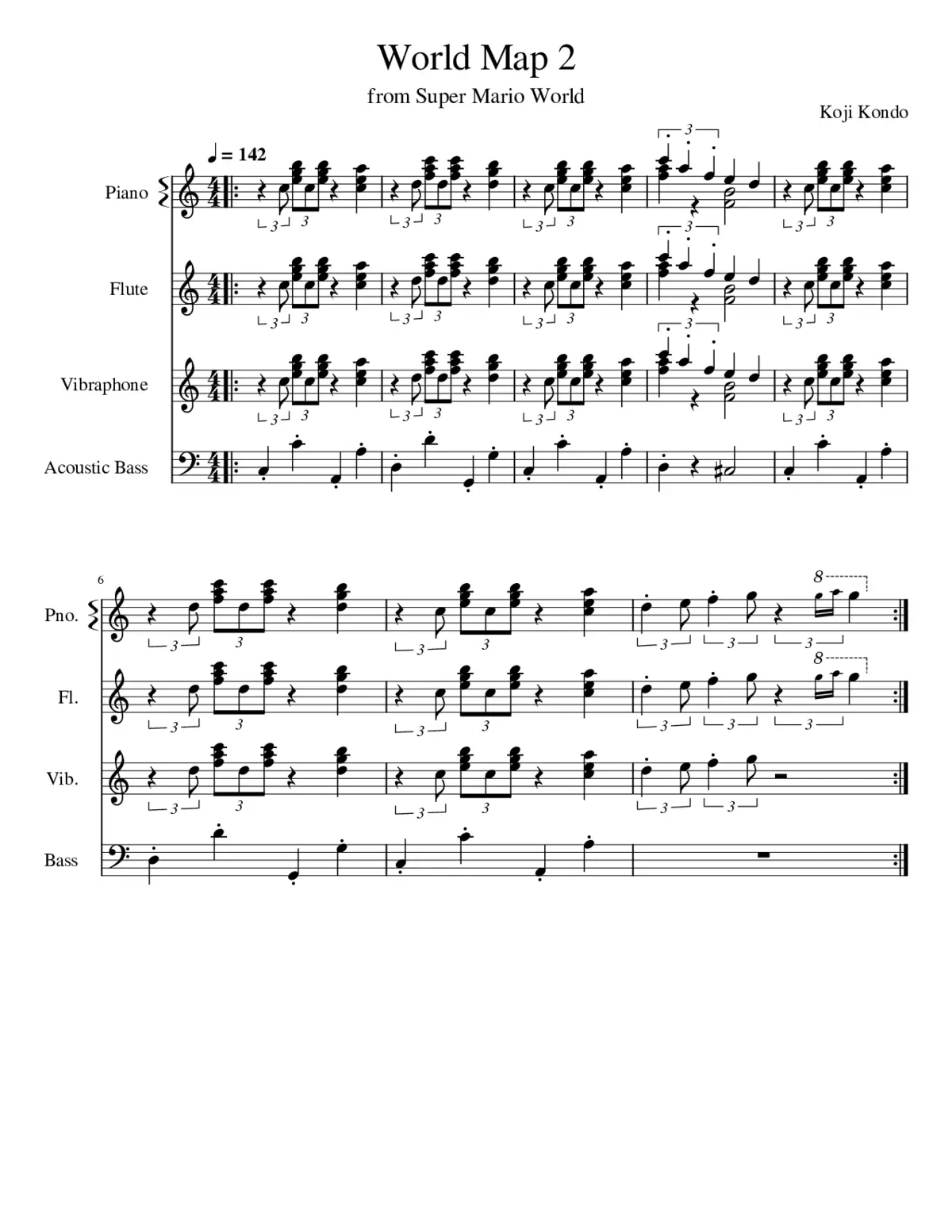 super mario world - world map 2 - Page 1