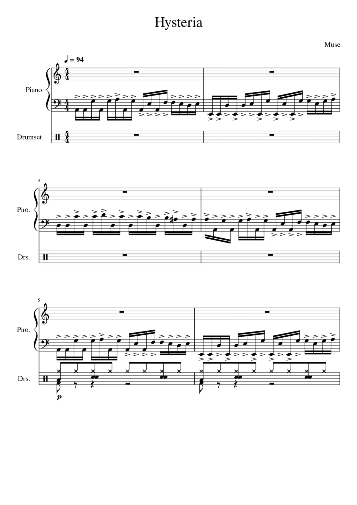 hysteria - Page 1