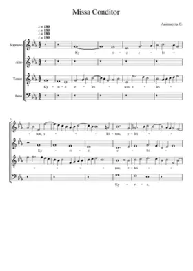 Missa Conditor Alme Siderum