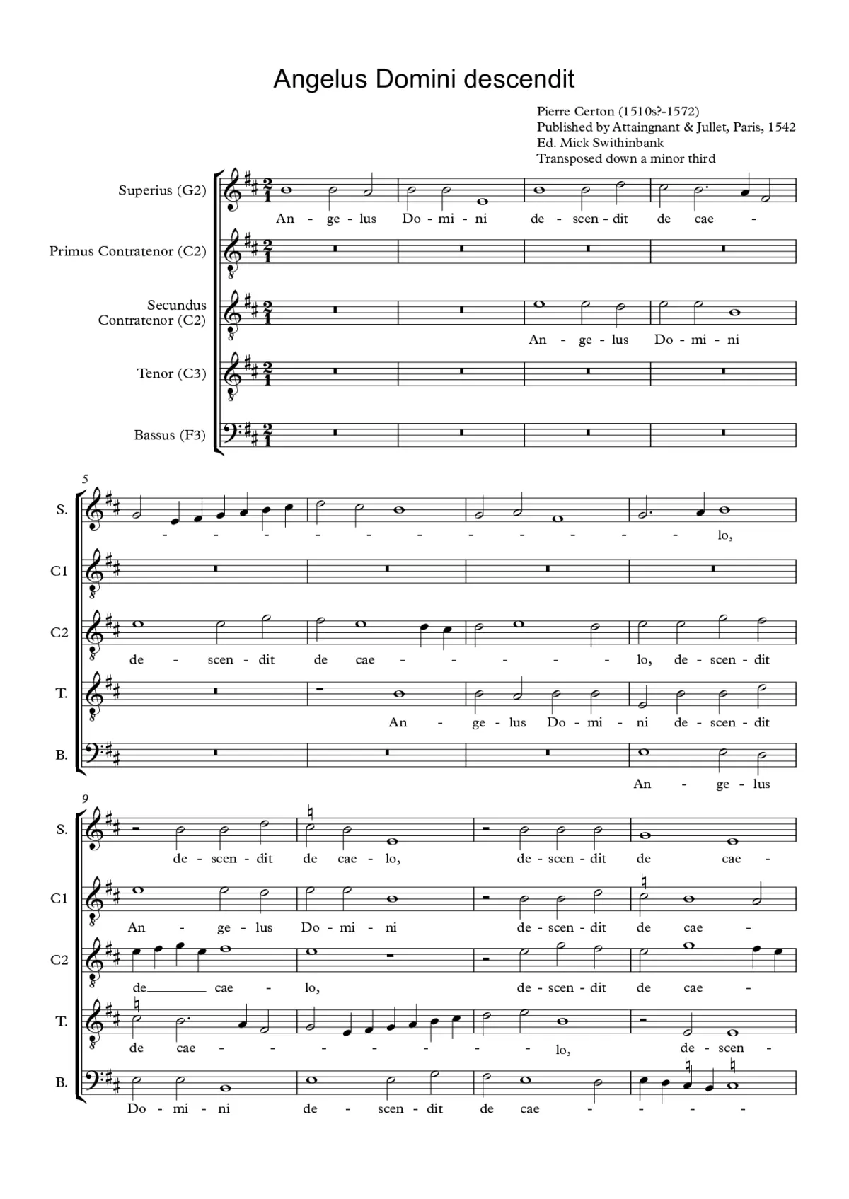 Angelus Domini - Page 1